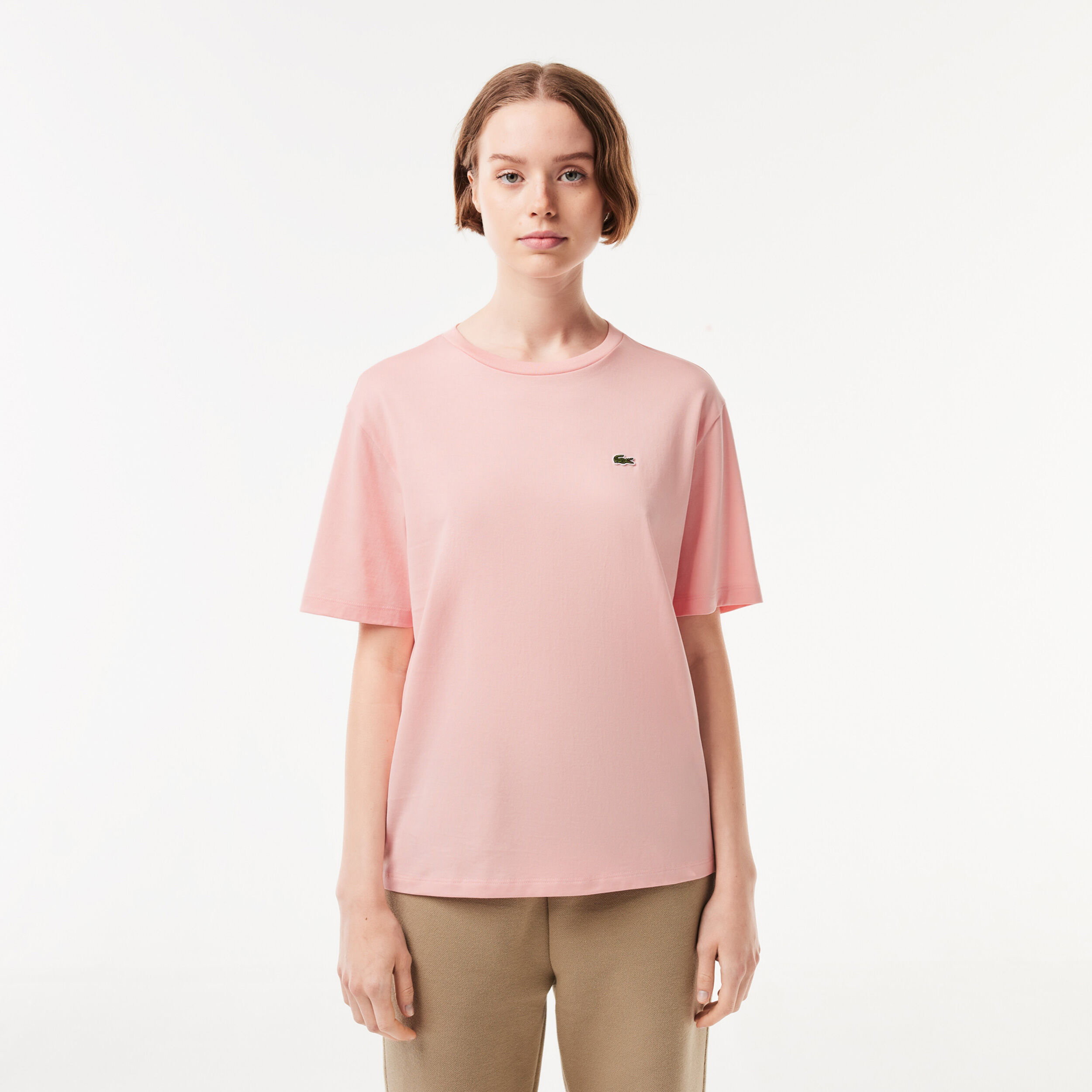 Core T Shirt Women Apricot