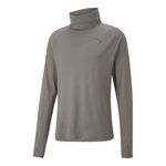 Puma Clothing Puma Cloudspun High Neck Longsleeve Long Sleeve Men-Grey