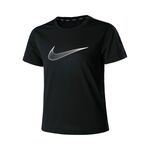 Nike Running shirt Nike Dri-Fit One Graphic T-Shirt Girls-Black,White