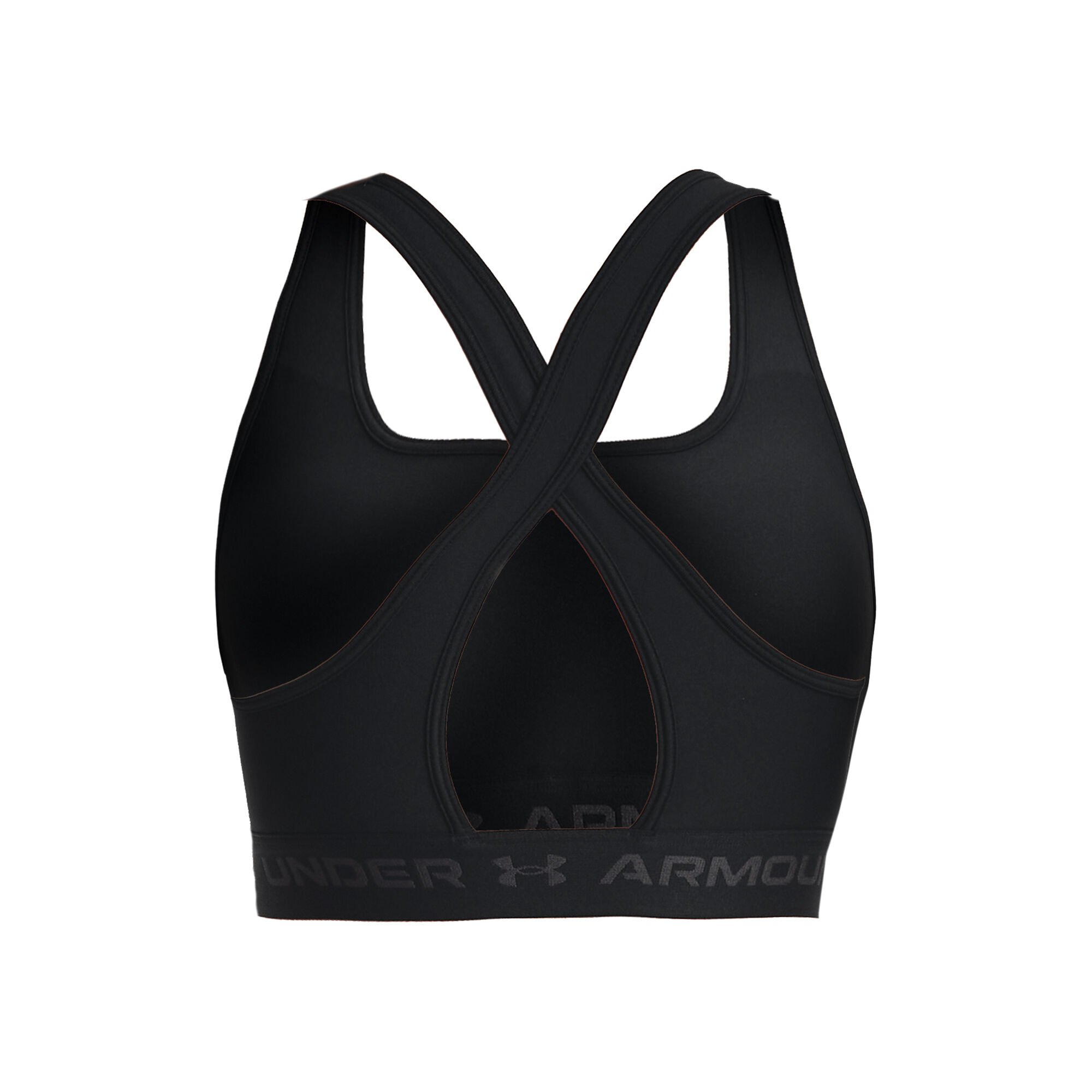 Crossback Mid Sports Bras Women - Black, Grey