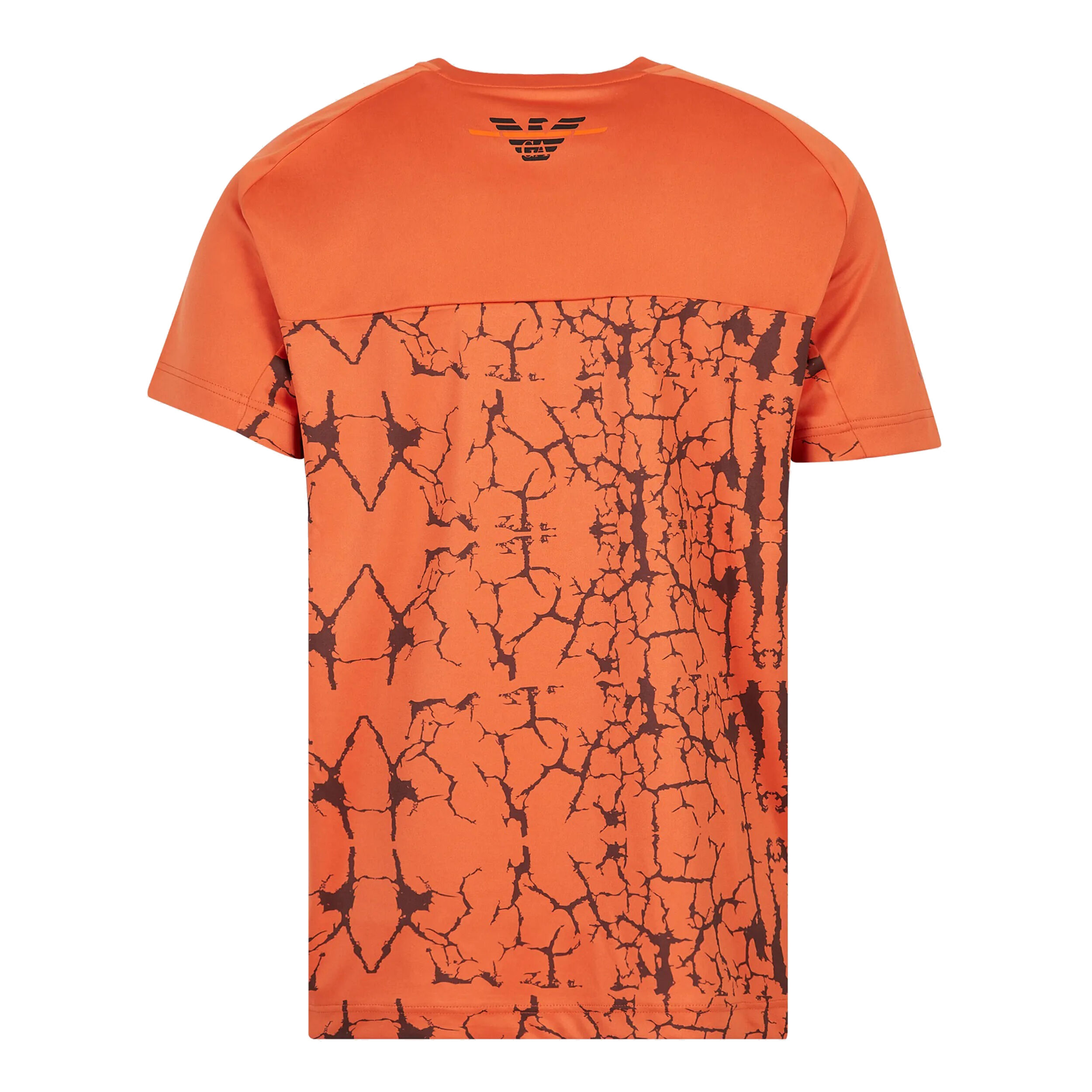 Red ea7 t shirt cheap