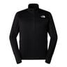 Winter Warm Pro 1/4 Zip Running Shirt Men-Black