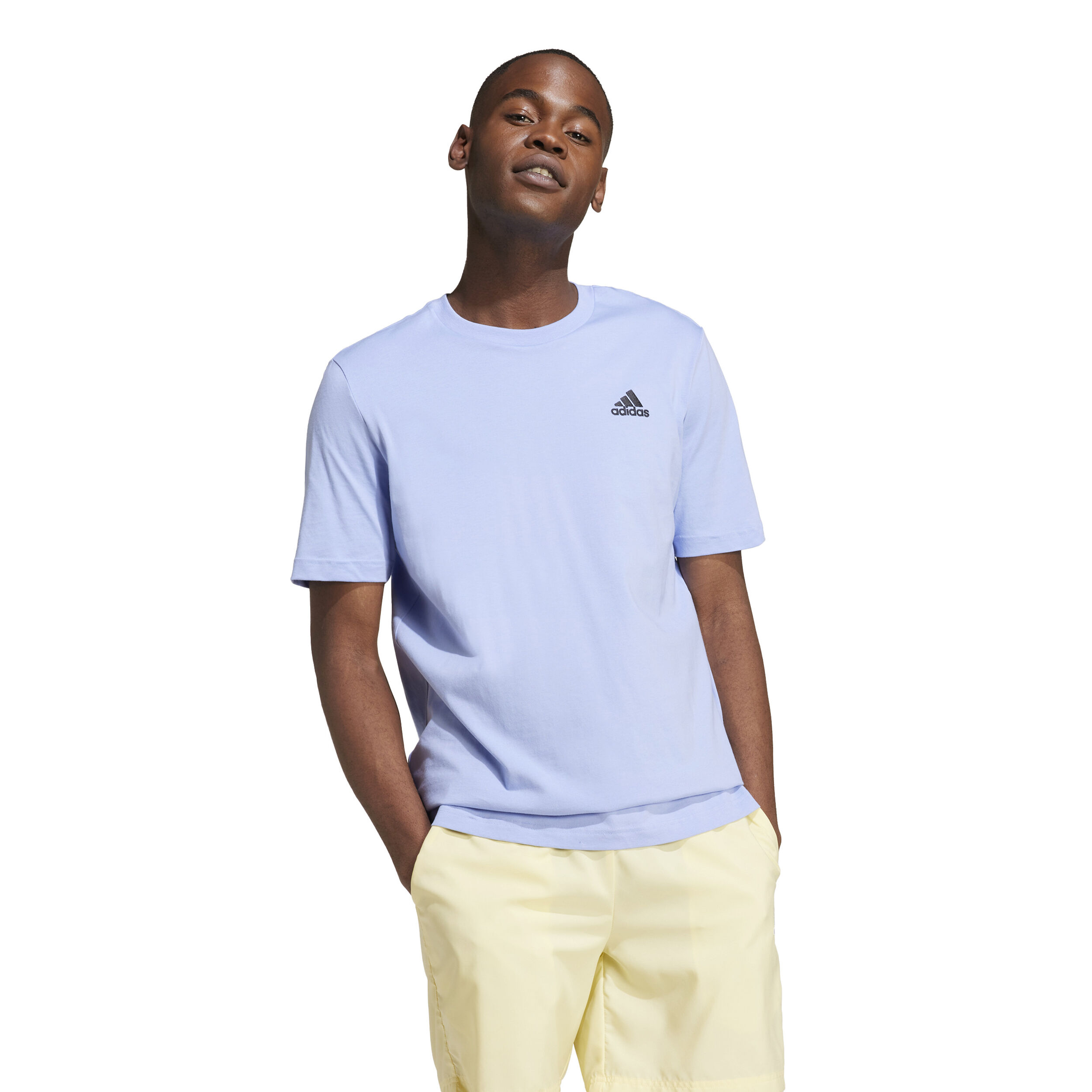 Light blue adidas shirt online