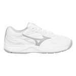 Mizuno Tennis shoes Mizuno Break Shot 5 Carpet Shoe Women-White,Grey