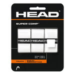 HEAD Overgrips HEAD  Super Comp 3 Pack - white