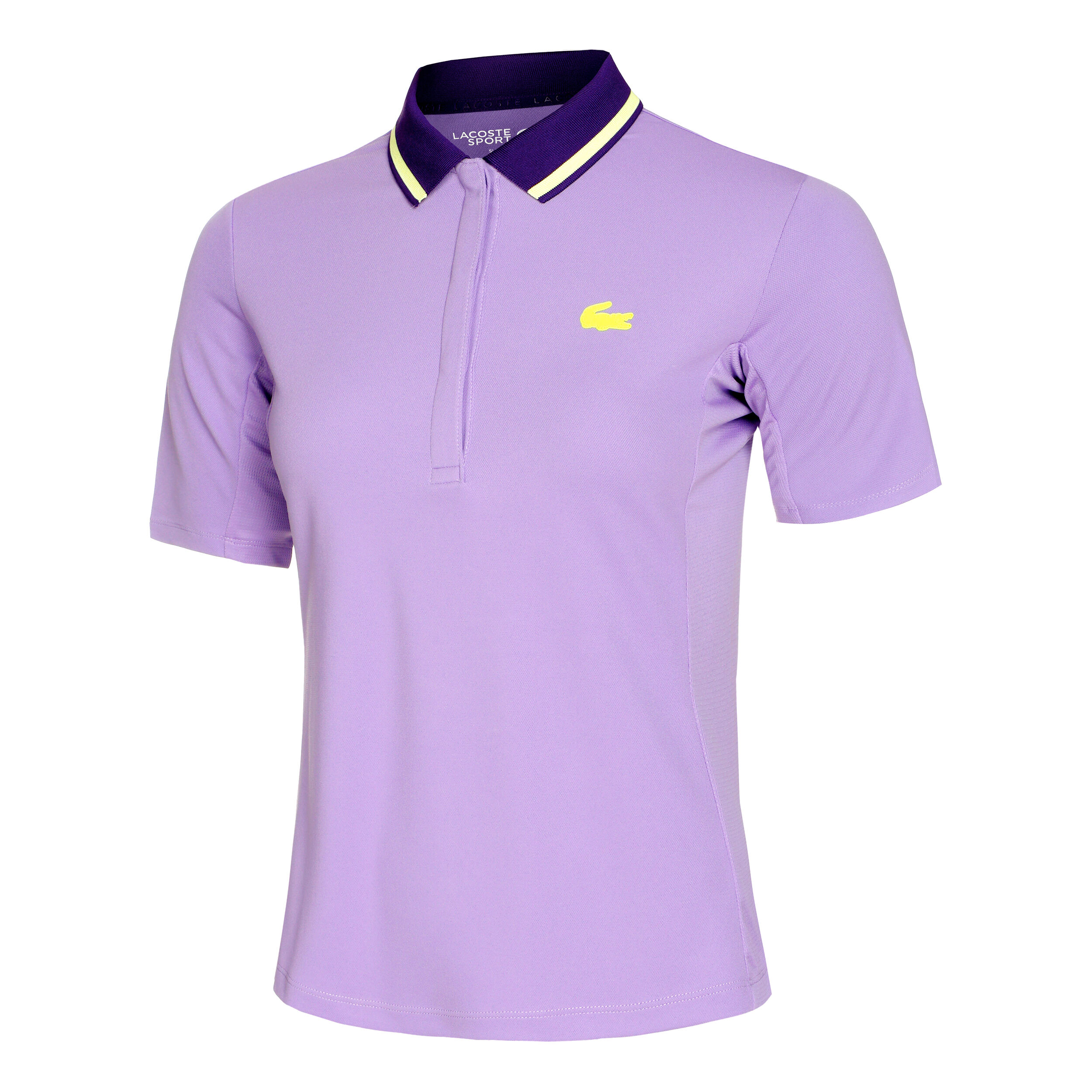 Polo violet lacoste top