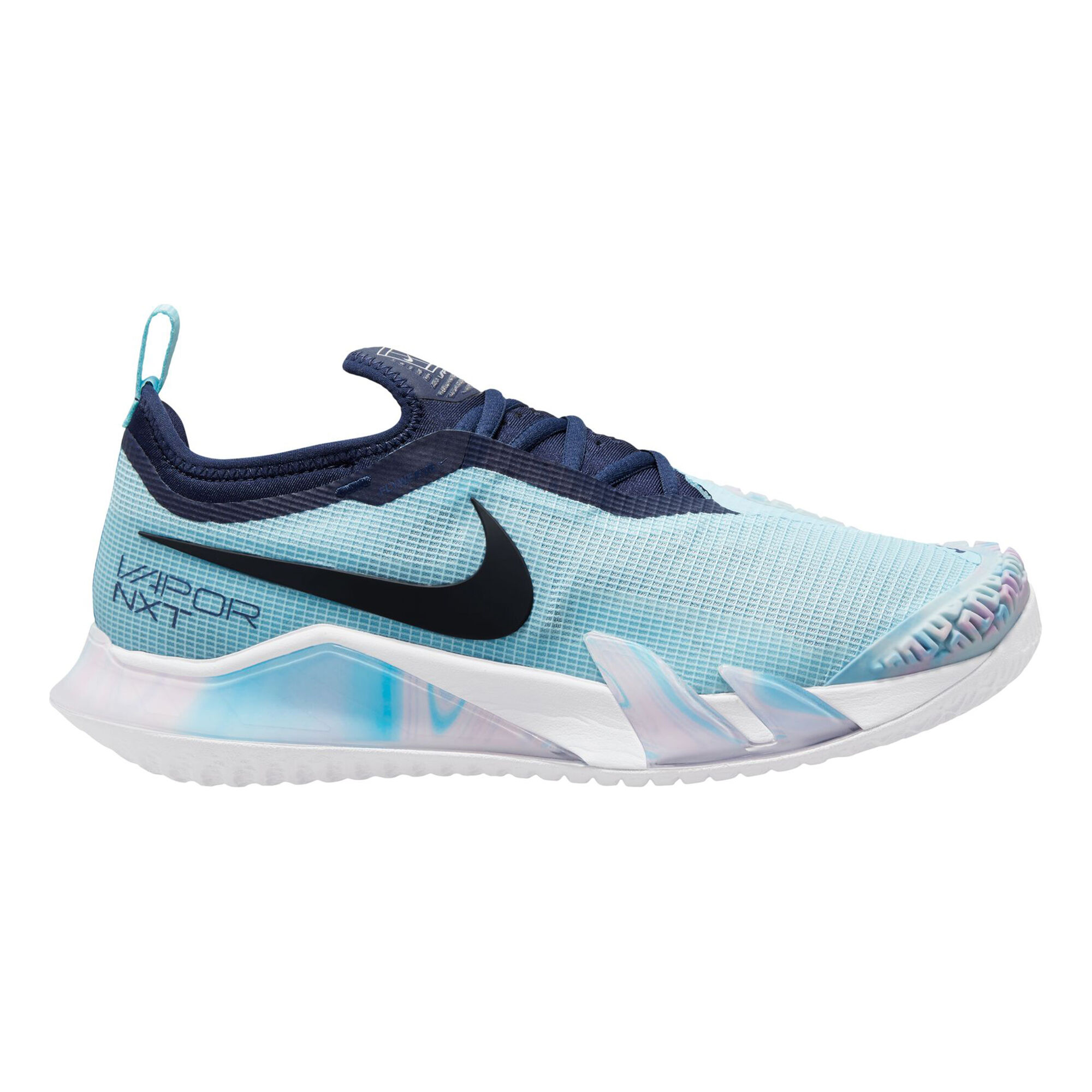 Buy Nike React Vapor NXT All Court Shoe Women Light Blue, Dark Blue ...