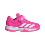 adidas Tennis shoes adidas Courtflash CF Clay court shoe Kids-pink, white