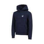 Quiet Please Tennis apparel Quiet Please Essential Hoody Kids - dark blue, white