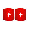 Wristband 2 Pack Unisex - red, white
