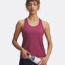 Tech Knockout Tank Top Women-Berry