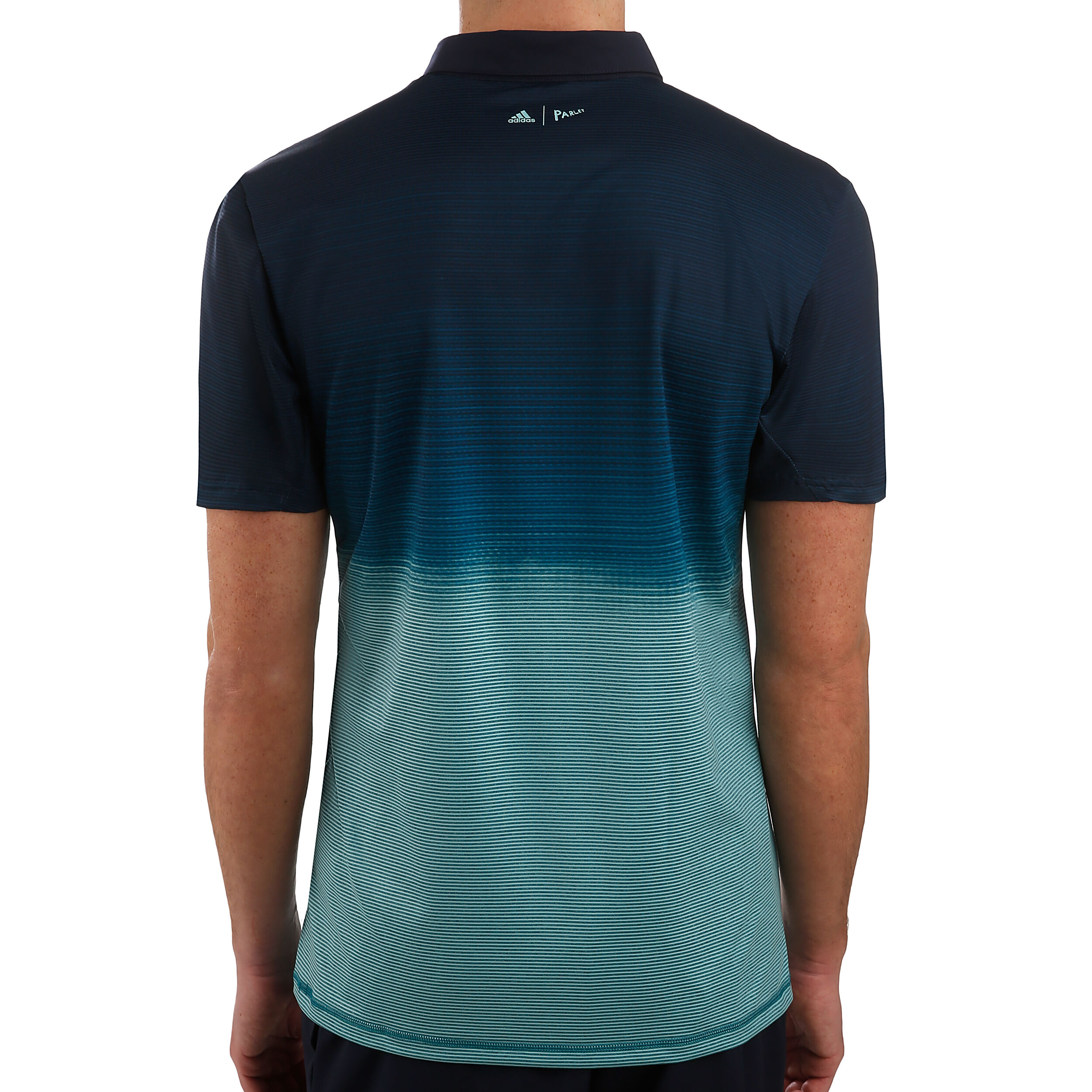 Parley Polo Men Dark Blue Mint