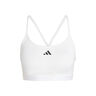 Aeroreact Training 3 Stripes Sports Bras Women-White
