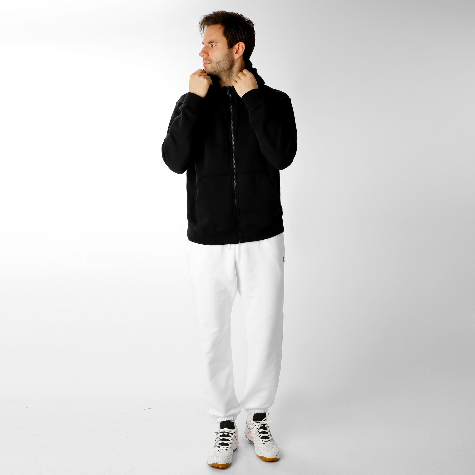 buy Nike Court Heritage Fleece Training Pants Men White
