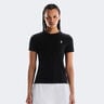 Court T-Shirt Women - black, multicoloured