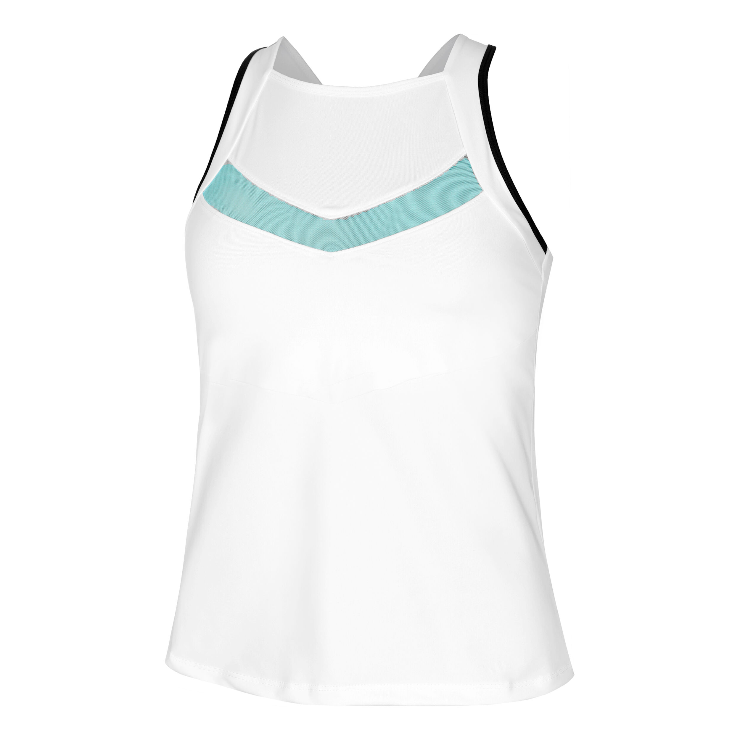 Womens white tank dress top