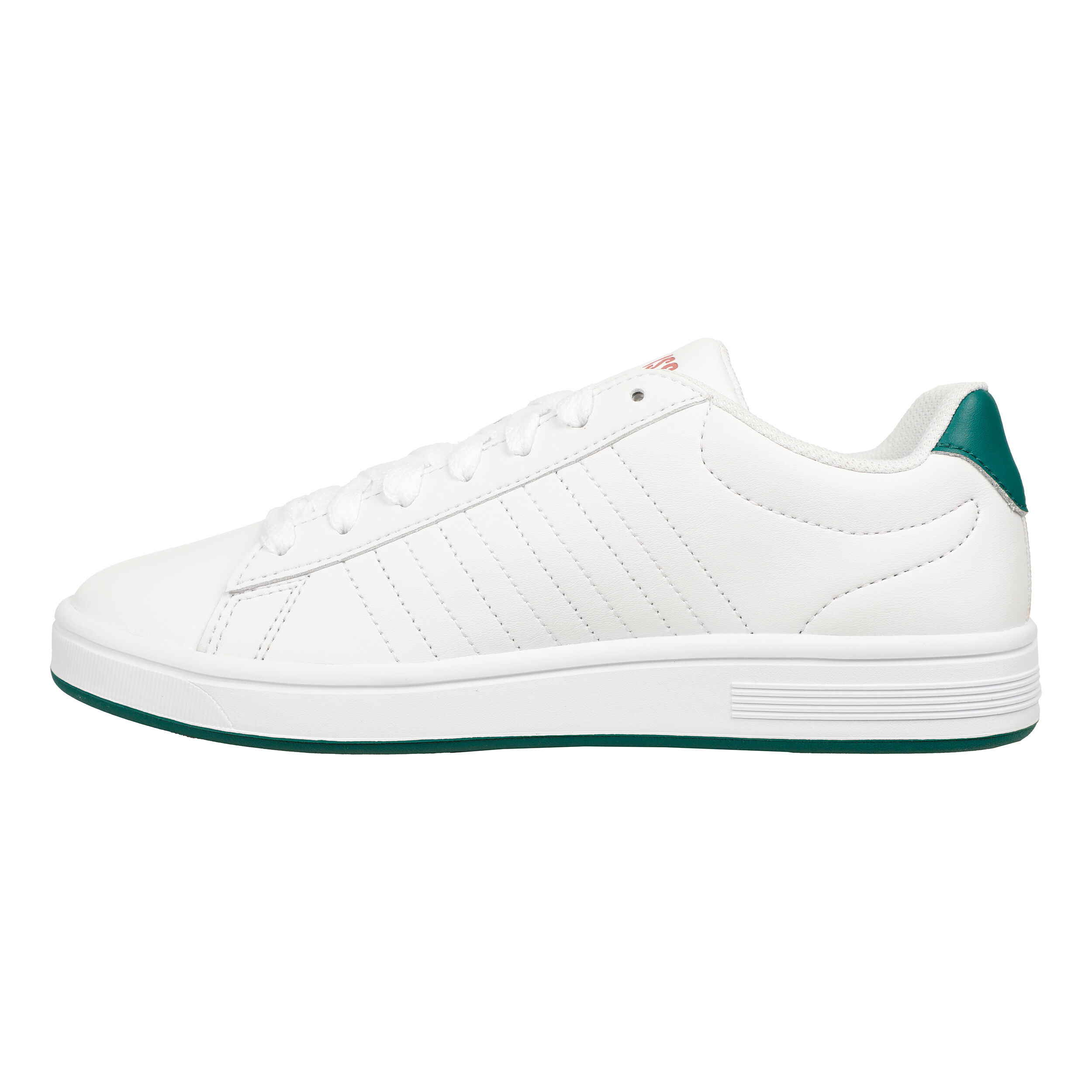 Court Shield Sneakers Women White Dark Green