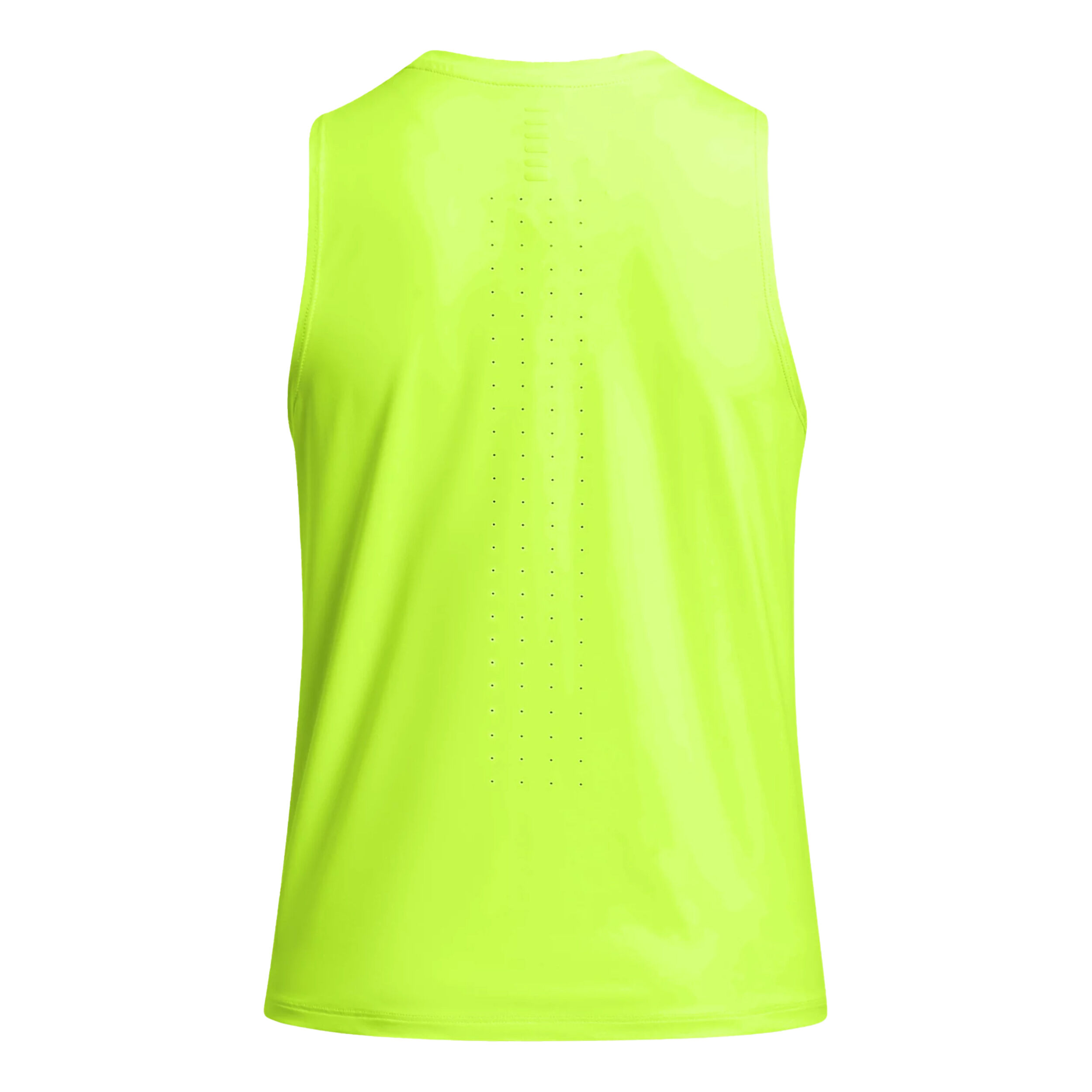 Laser Tank Top Women Neon Yellow