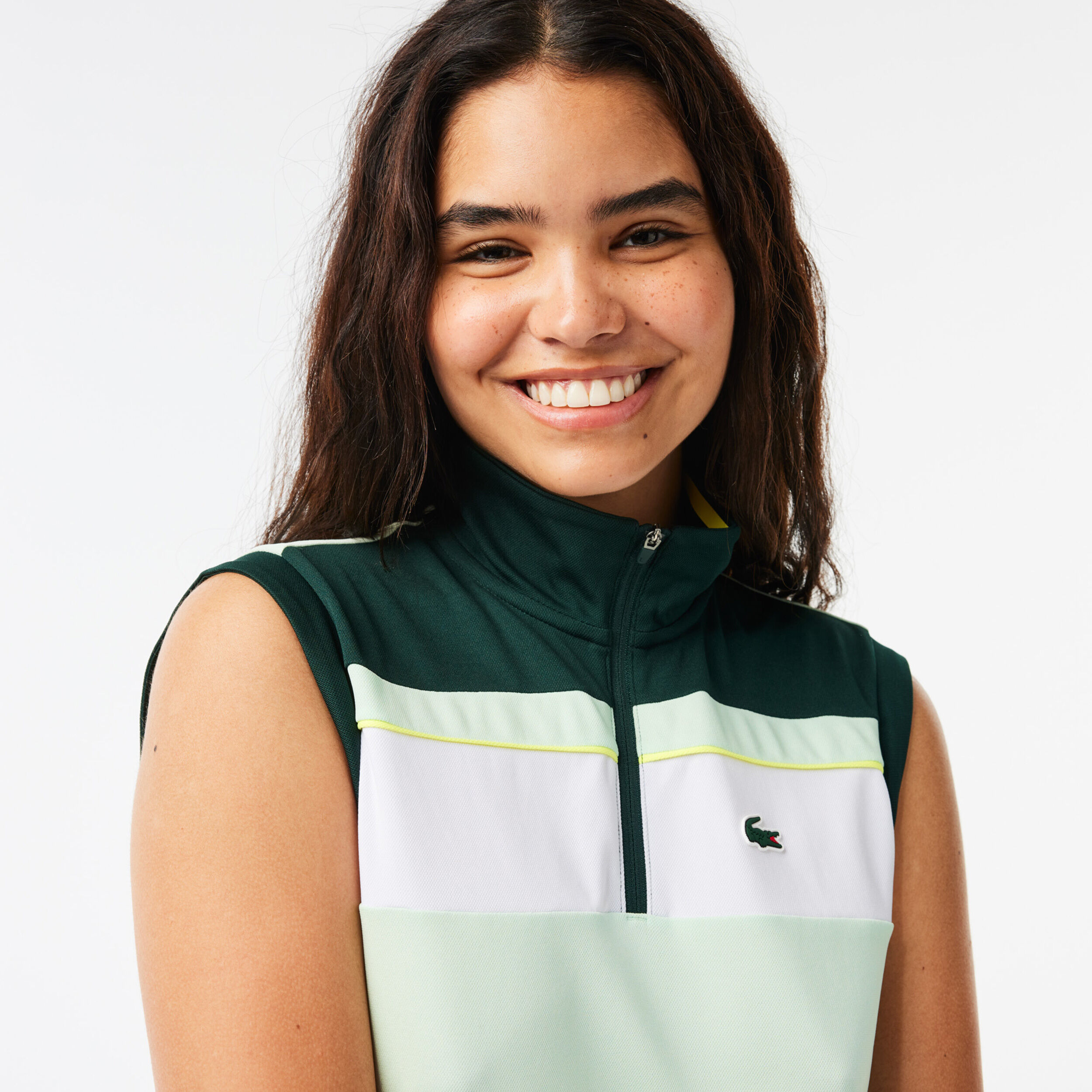 Womens lacoste top shirts on sale