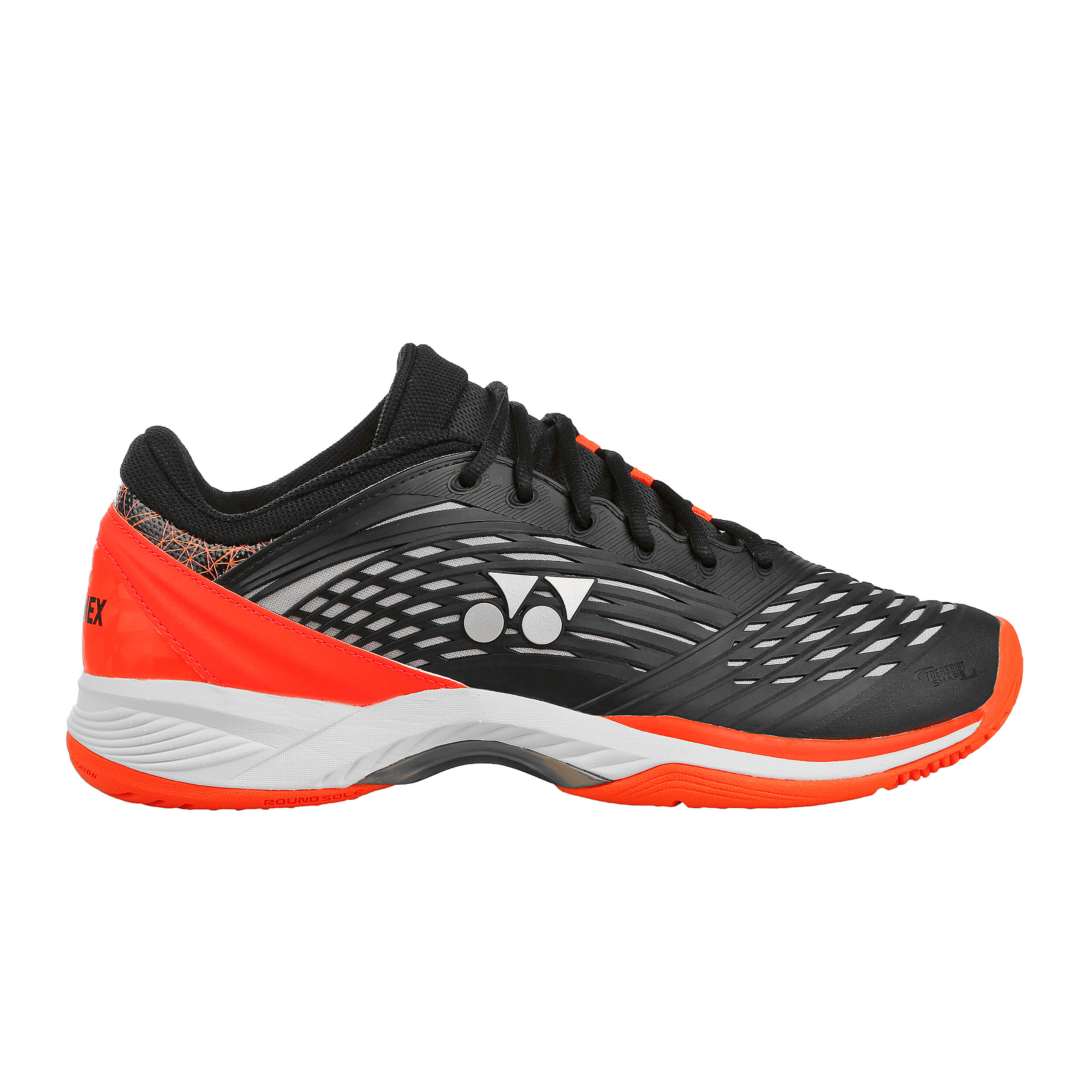 Power Cushion Fusion Rev 2 Clay Court Shoe Men Black Orange