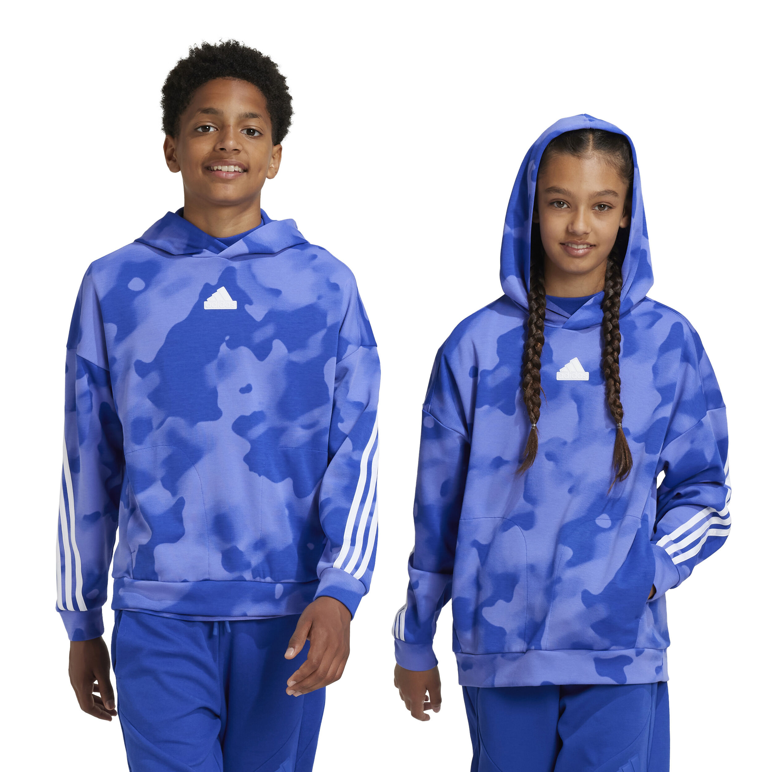 Adidas blue camo hoodie best sale