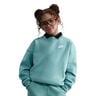 Club Fleece Oversized Crew Sweatshirt Girls-Sage