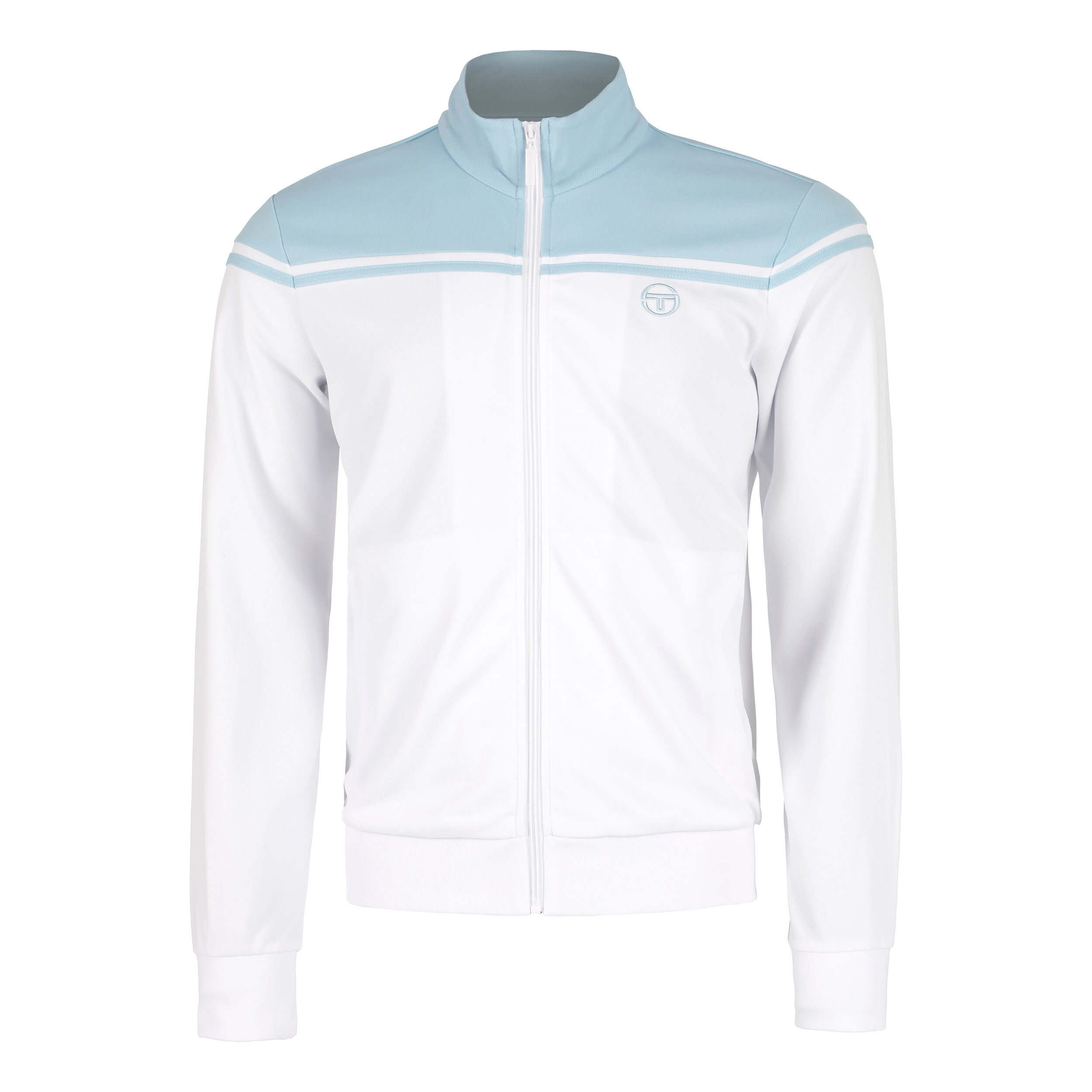 Buy Sergio Tacchini New Young Line Tracksuit Men White Light Blue online Tennis Point UK