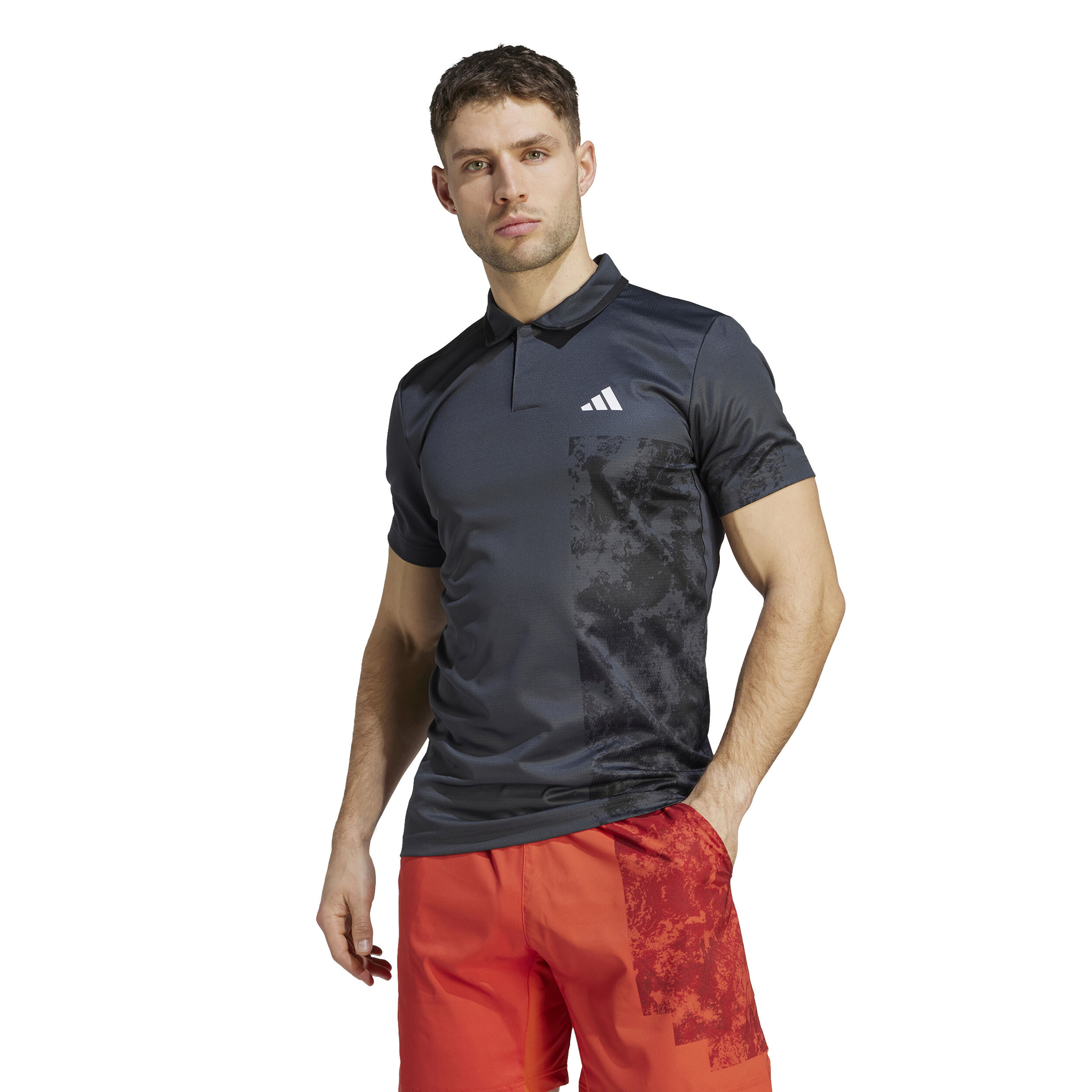 Buy adidas Paris Freelift Polo Men Dark Grey online Tennis Point UK