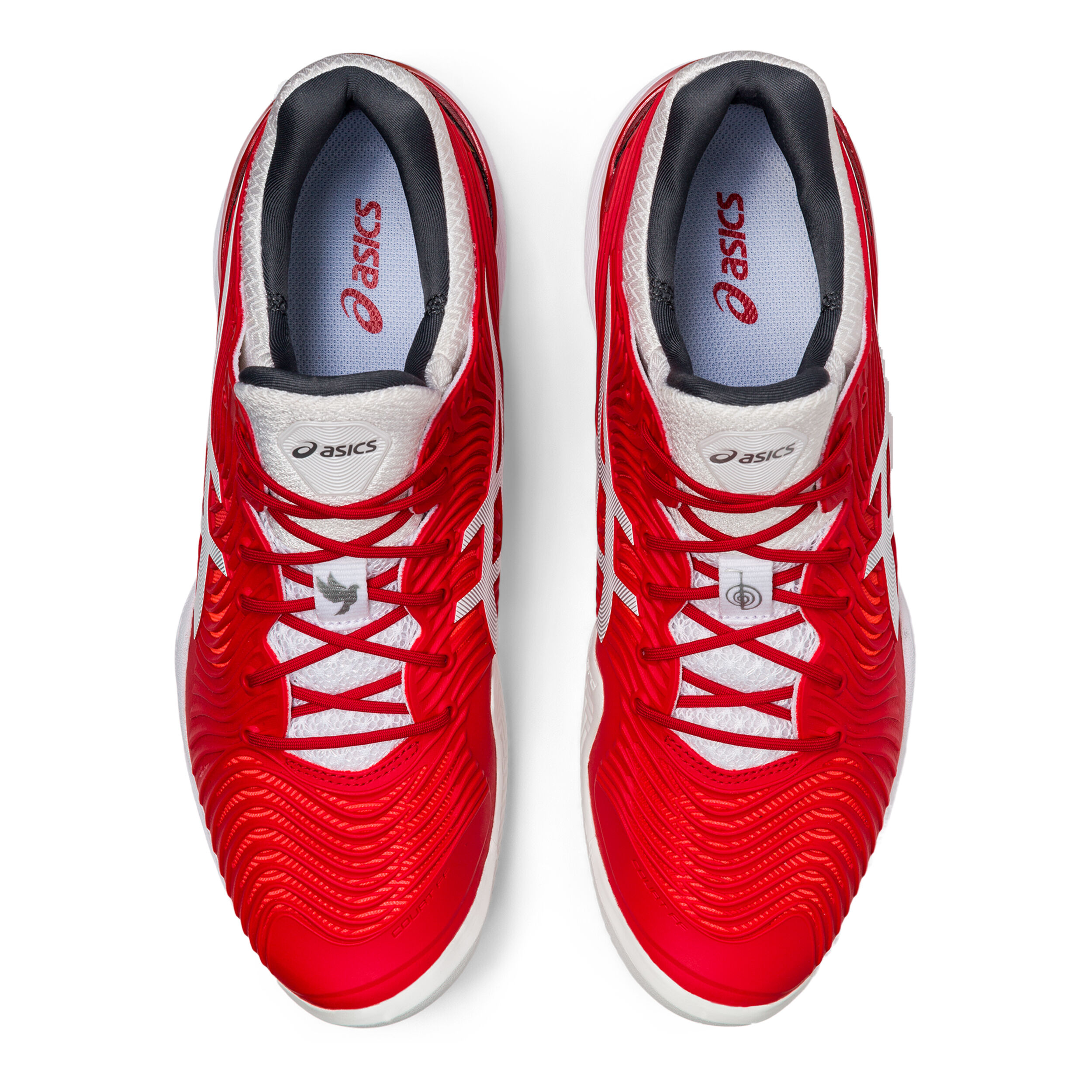 Buy ASICS Court FF Novak Clay Court Shoe Men Red White online