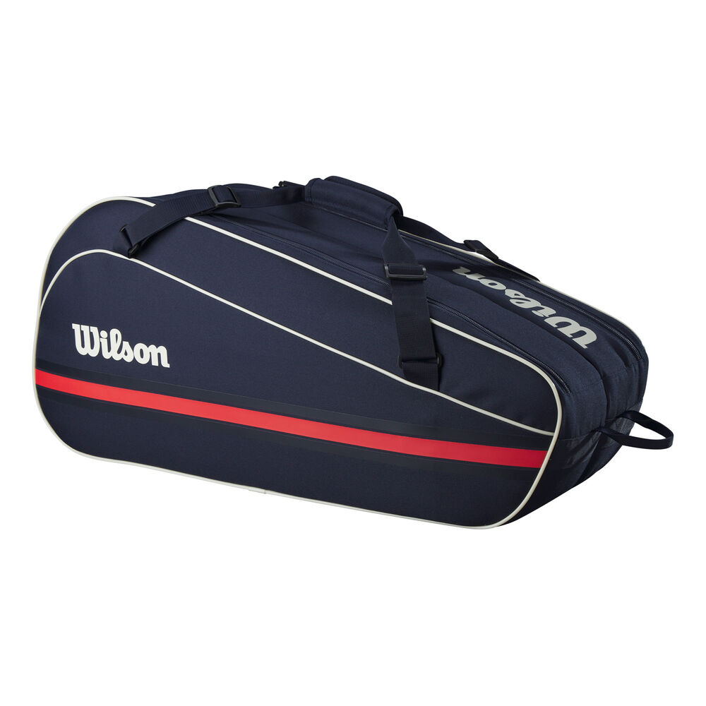 Wilson Tour Team Racket Bag 6 Pack blue