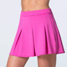 Pleat Party Skirt Women-pink
