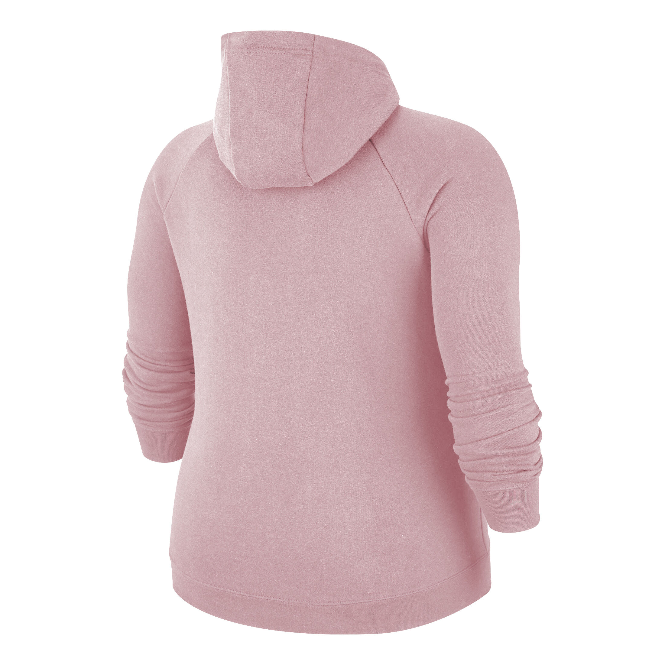 Sportswear Essential Plus Size Zip Hoodie Women Pink White