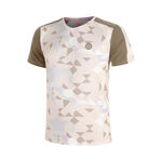 BIDI BADU Clothing BIDI BADU Paris 2025 V-Neck T-Shirt Boys-Beige,Brown