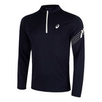 ASICS Clothing ASICS Icon 1/2 Zip Running Shirt Men-Dark Blue