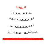 Babolat Racket accessories Babolat Pure Strike 100 Grommet set 