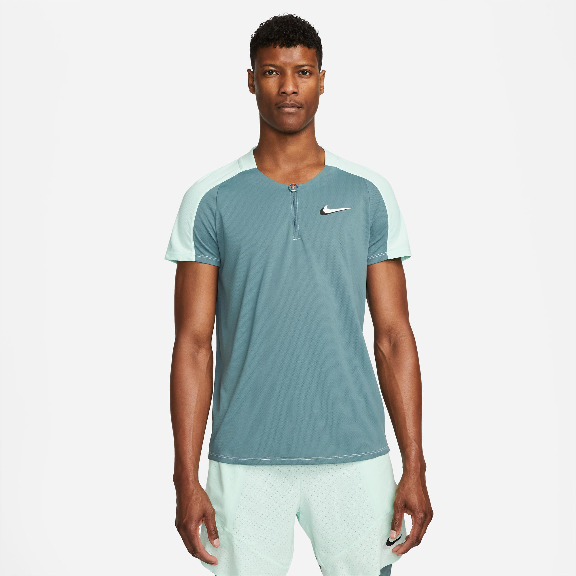 Nike dri fit momentum polo sale