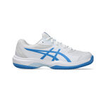 ASICS Tennis shoes ASICS Gel-Game 10 GS Clay Court Shoe Kids-White,Blue
