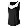 Taba Tank Top Women-Black,White