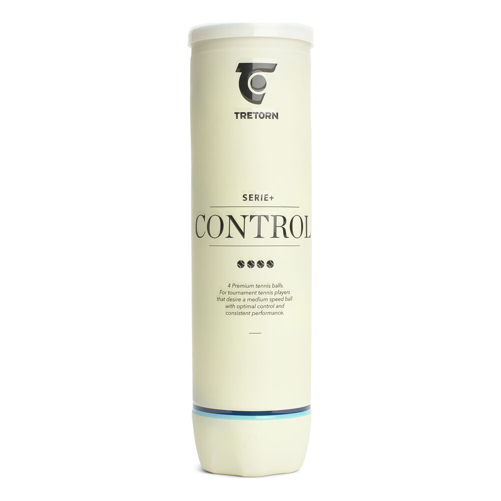 Tretorn Serie+Control 4 Ball Tube