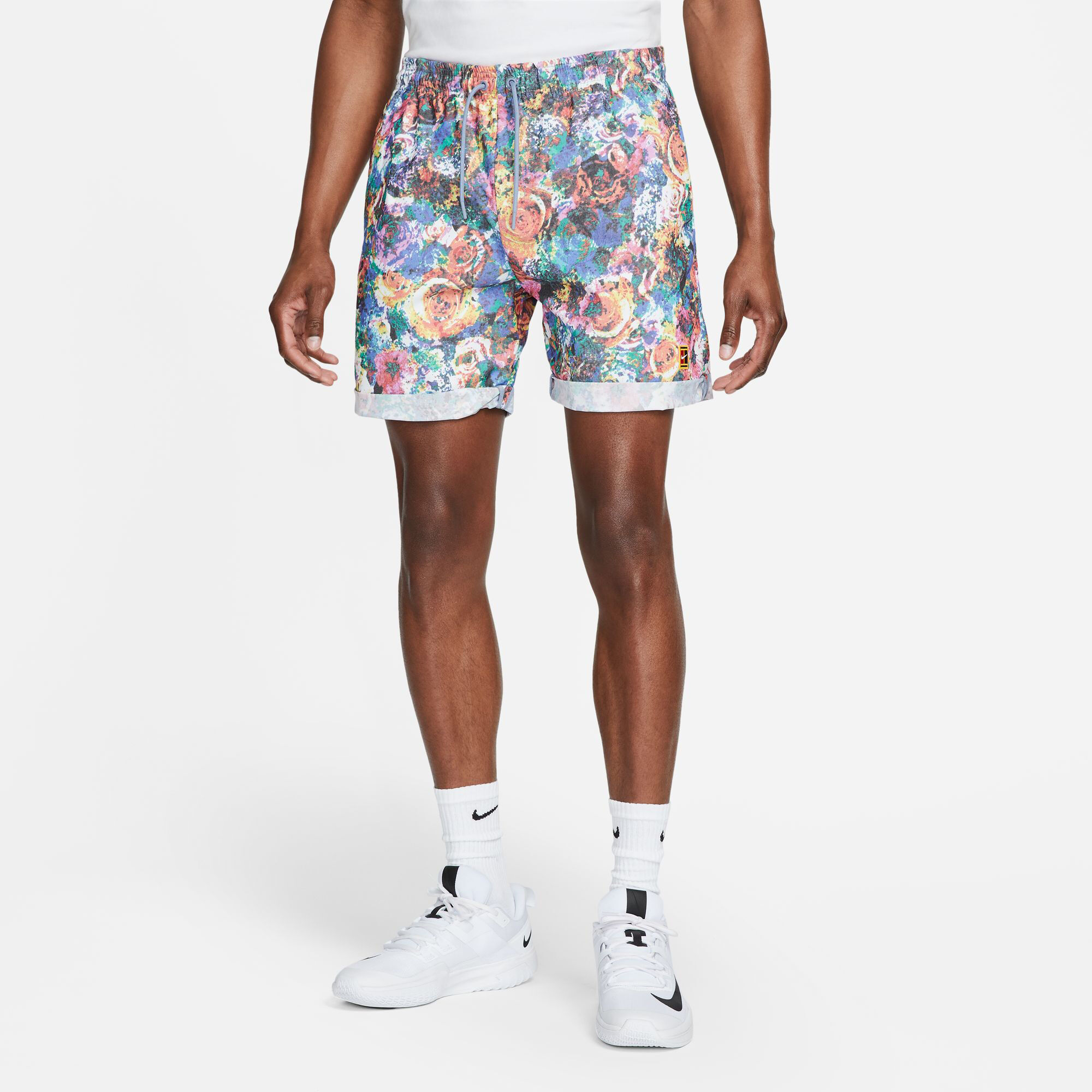 Court Dri Fit Heritage Printed Shorts Men Multicoloured