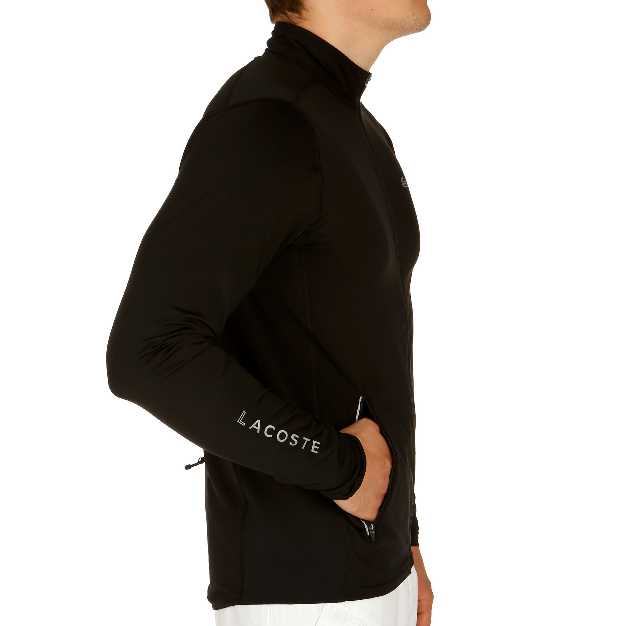 Buy Lacoste Novak Djokovic Classic Training Jacket Men Black Online Tennis Point