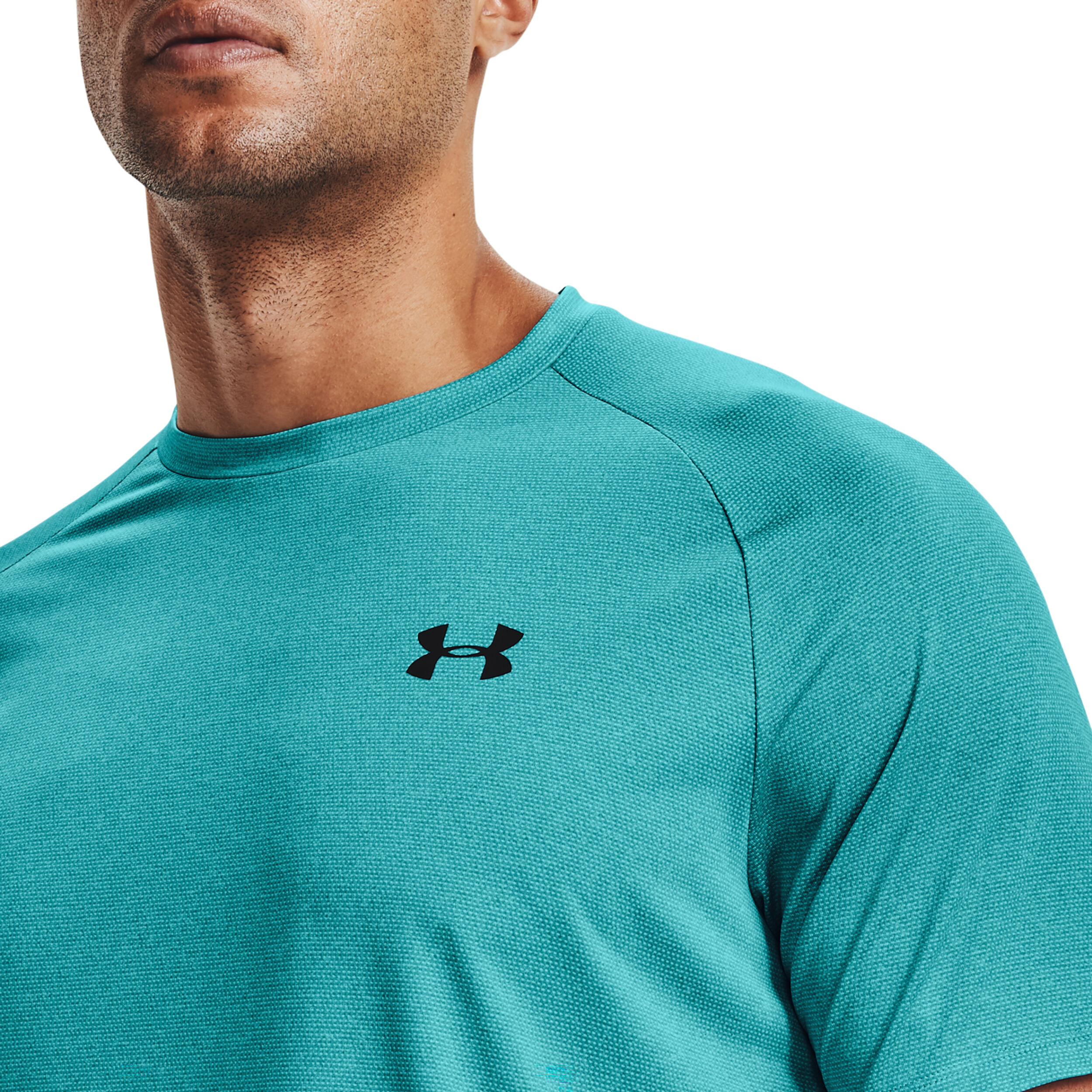 Teal under armour shirt hot sale