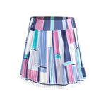 Lucky in Love Clothing Lucky in Love Retrospective Pleated 14 Skirt Women-White,Multicoloured