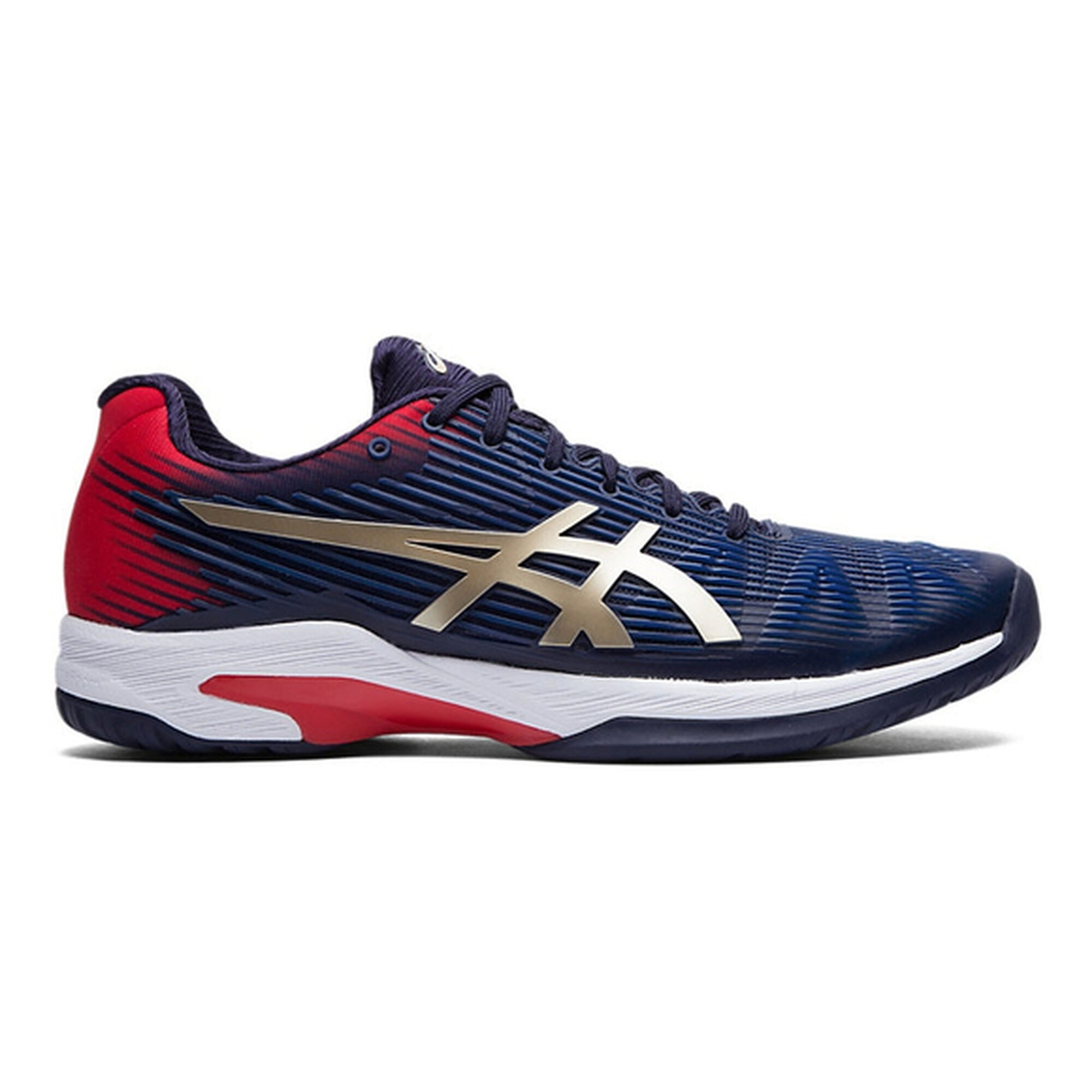 buy ASICS Solution Speed FF All Court Shoe Men Dark Blue Red online