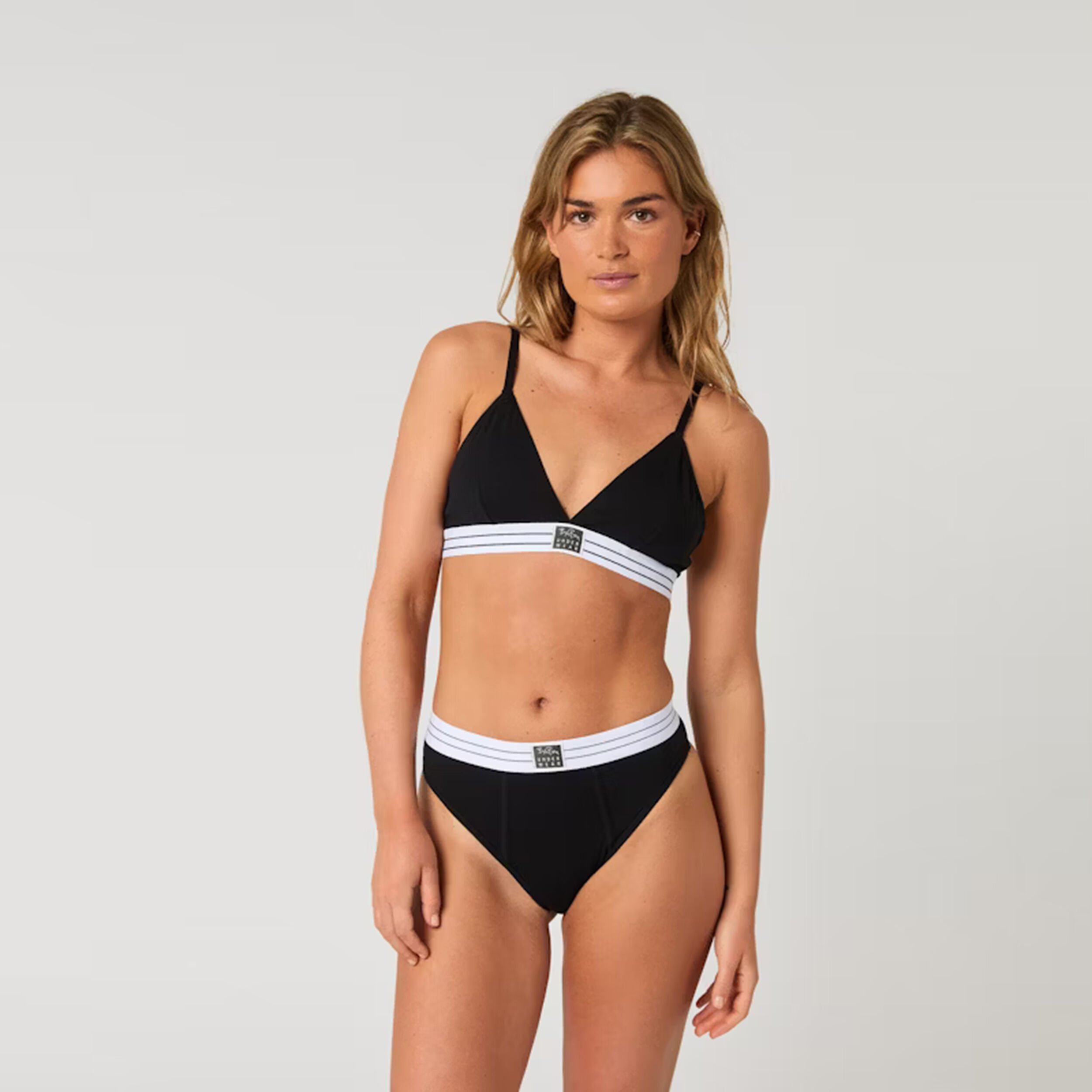 Core Original Triangle Sports Bras Women Black