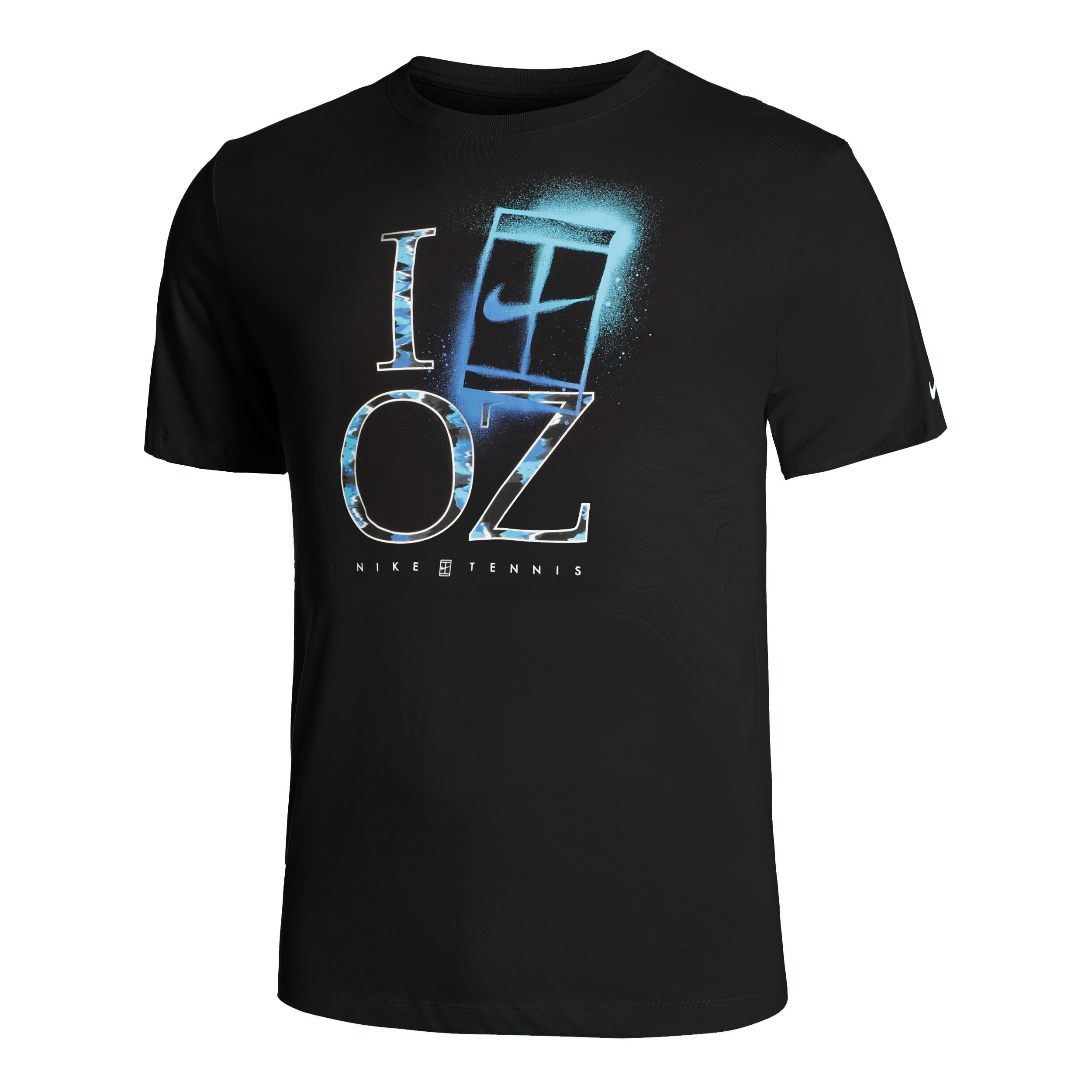 Buy Nike Dri Fit Court OZ T Shirt Men Black Multicoloured online Tennis Point UK