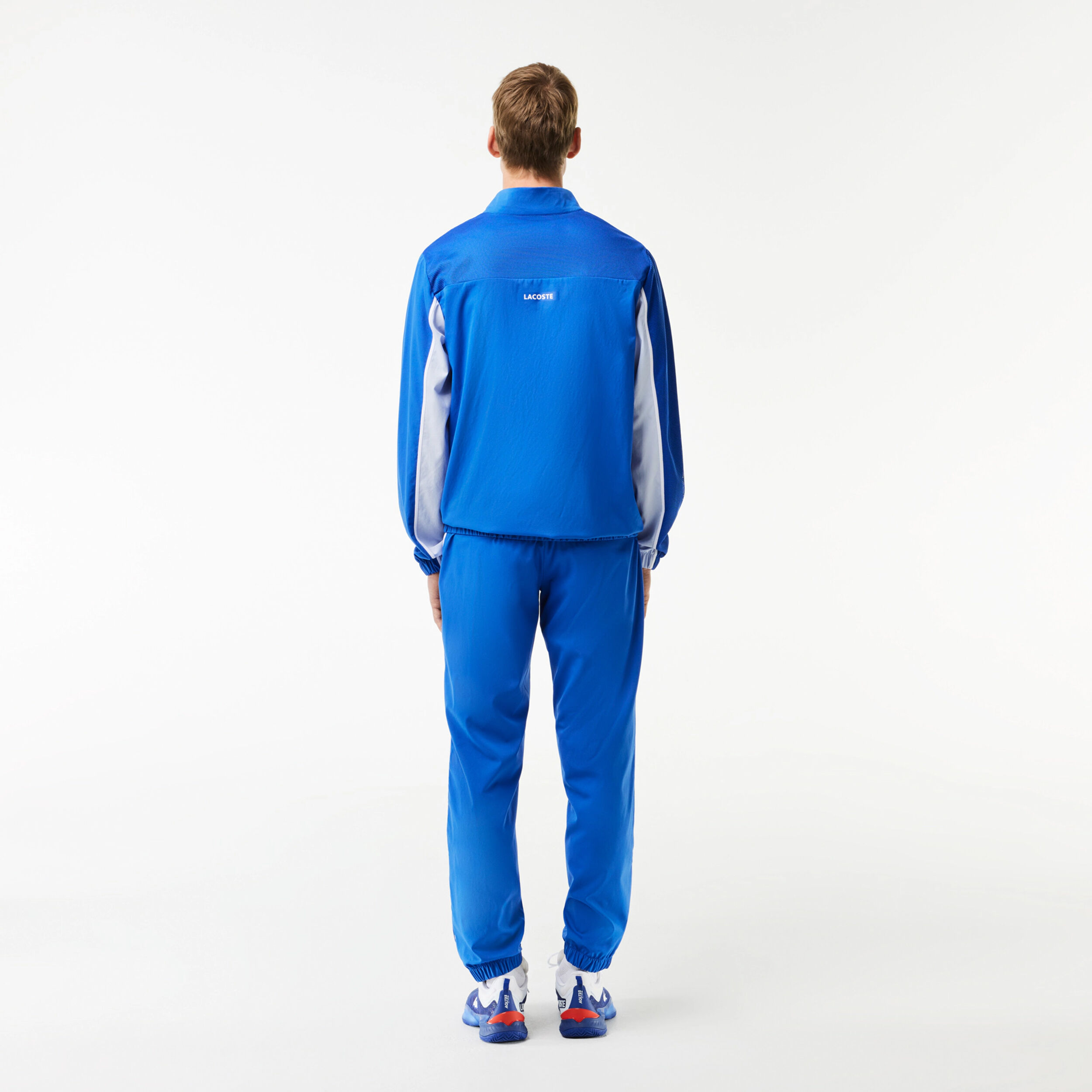 Lacoste sport tennis colorblock tracksuit discount