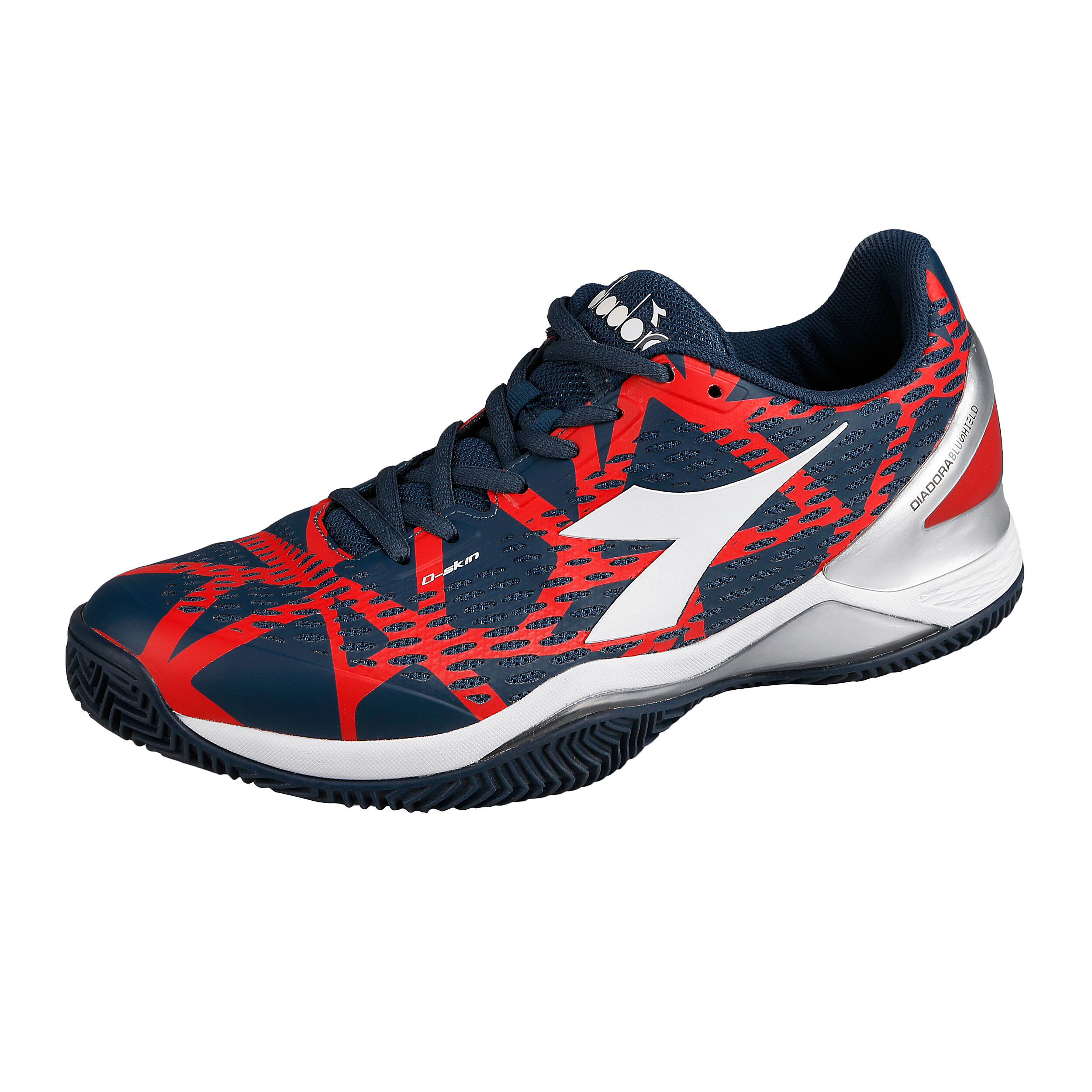 Buy Diadora Speed Blushield 2 Clay Court Shoe Men Dark Blue Red online Tennis Point UK