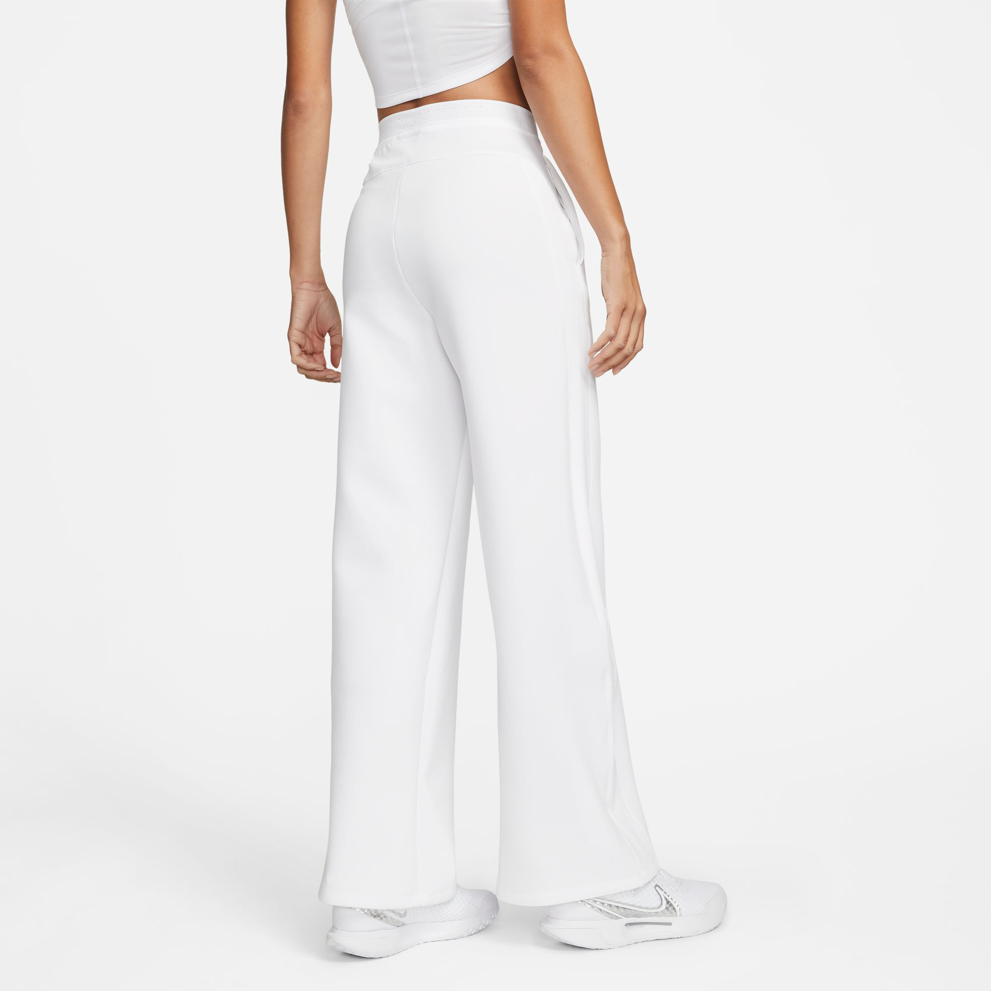 Nike dri fit wide leg pants top