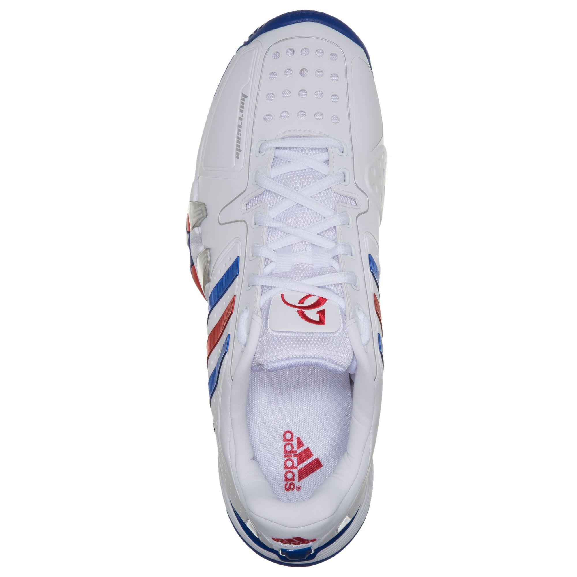 Buy Adidas Barricade Novak Djokovic All Court Shoe Men White Blue Online Tennis Point
